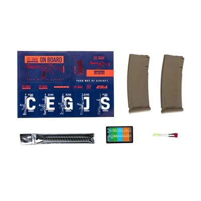 Puška airsoft AEG M4 CARBINE RL M-LOK Gen2 (SA-F05) ČERNÁ/PÍSKOVÁ SPECNA ARMS SPARMS334-TAN 3