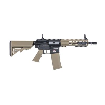 Puška airsoft AEG M4 CQB M-LOK Gen2 (SA-F08) ČERNÁ/PÍSKOVÁ SPECNA ARMS SPARMS393-TAN 4