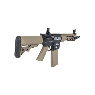 Puška airsoft AEG M4 CQB M-LOK Gen2 (SA-F08) ČERNÁ/PÍSKOVÁ SPECNA ARMS SPARMS393-TAN 6