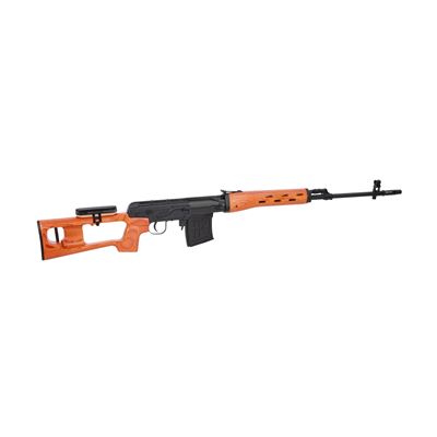 Puška airsoft SVD RETRO Bolt-Action ČERNÁ/DŘEVO  SPARMS420-WB 2