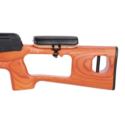 Puška airsoft SVD RETRO Bolt-Action ČERNÁ/DŘEVO  SPARMS420-WB 16