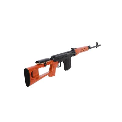 Puška airsoft SVD RETRO Bolt-Action ČERNÁ/DŘEVO  SPARMS420-WB 3