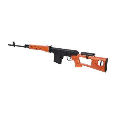 Puška airsoft SVD RETRO Bolt-Action ČERNÁ/DŘEVO  SPARMS420-WB 5