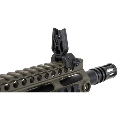 Puška airsoft SA M4 Carbine M-LOK Light Ops Gen2 OLIVE DRAB  SPARMS456-OD 12