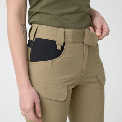 Kalhoty dámské OUTDOOR TACTICAL® KHAKI/ČERNĚ