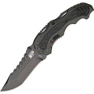 Nůž SMITH & WESSON zavírací hladké ostří M & P ČERNÝ