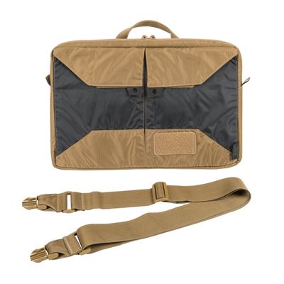 Taška přes rameno LAPTOP BRIEFCASE COYOTE/ČERNÁ