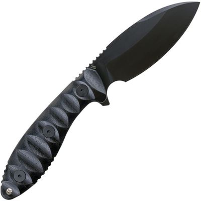 Nůž NEO-SHILIN hladké ostří ČERNÝ DEFCON TD009 6