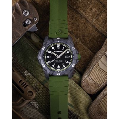 Hodinky USMC DIVE 1015 300 m ZELENÉ  TMEPT1015G 6