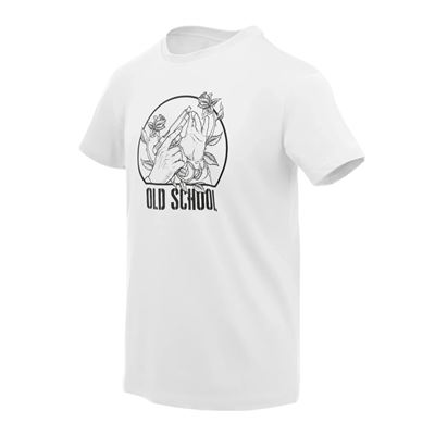 Triko OLD SCHOOL BÍLÉ