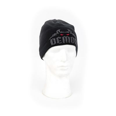 Čepice zimní DÉMON ČERNÁ