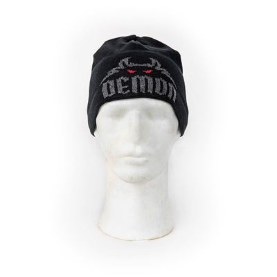 Čepice zimní DÉMON ČERNÁ