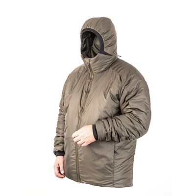 Bunda zimní BARRA s kapucí Climashield® ZELENÁ
