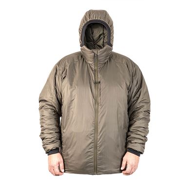 Bunda zimní BARRA s kapucí Climashield® ZELENÁ