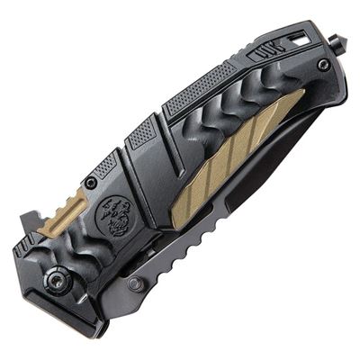 Nůž zavírací USMC LINERLOCK hladké ostří ČERNÝ United Cutlery UC3228 2