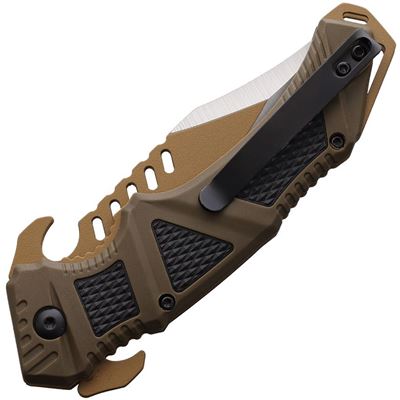 Nůž zavírací USMC Desert Ops Linerlock hladké ostří