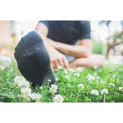 Ponožky merino RADIK s ionty stříbra TMAVĚ ŠEDÉ VOXX V-1151-DG 4