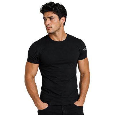 Triko funkční pánské MERINOWOOL 01 slim ČERNÉ