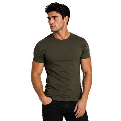 Triko funkční pánské MERINOWOOL 01 slim ZELENÉ