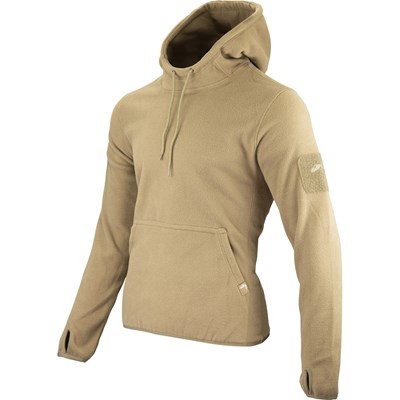 Mikina klokanka s kapucí FLEECE COYOTE