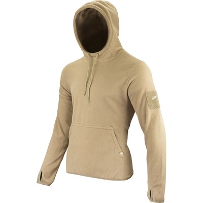 Mikina klokanka s kapucí FLEECE COYOTE