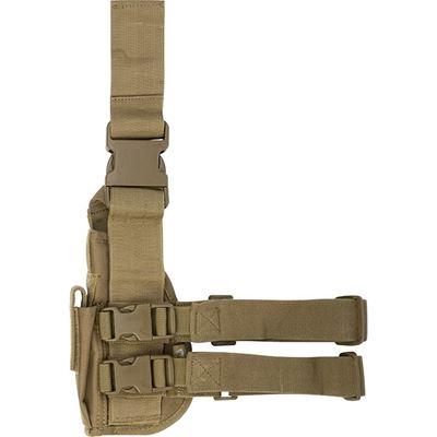 Pouzdro pistolové TACTICAL stehenní COYOTE