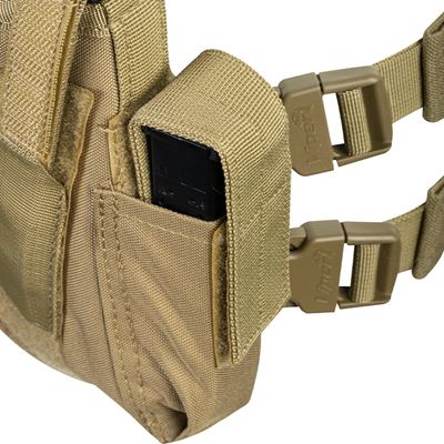 Pouzdro pistolové TACTICAL stehenní COYOTE