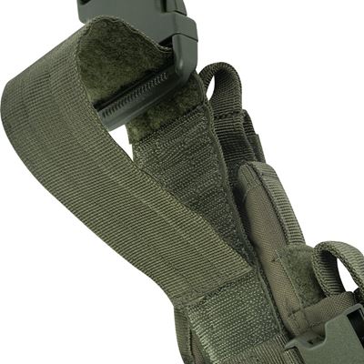 Pouzdro pistolové TACTICAL stehenní ZELENÉ