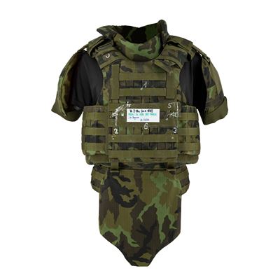 Vesta ochranná balistická model LV55 AČR VOBU ZP 2016 - s průstřelem Armáda ČR VOBU-V-2016 3