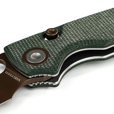 Nůž zavírací PORCUPINE hladké ostří ZELENÝ