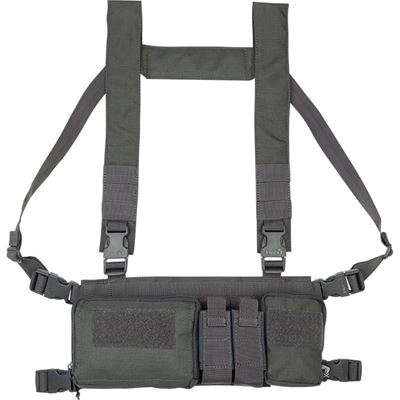 Vesta taktická CHEST RIG VX BUCKLE READY TITANIUM ŠEDÁ