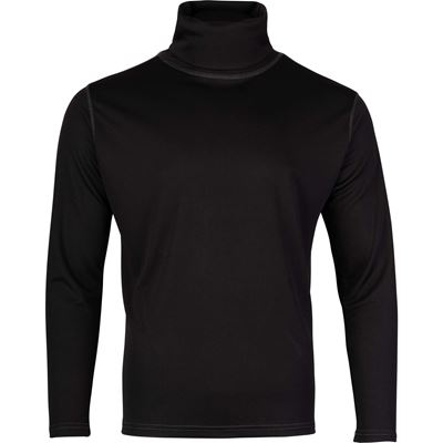 Triko TACTICAL ROLLNECK s dlouhým rukávem ČERNÉ