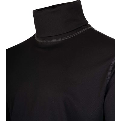 Triko TACTICAL ROLLNECK s dlouhým rukávem ČERNÉ