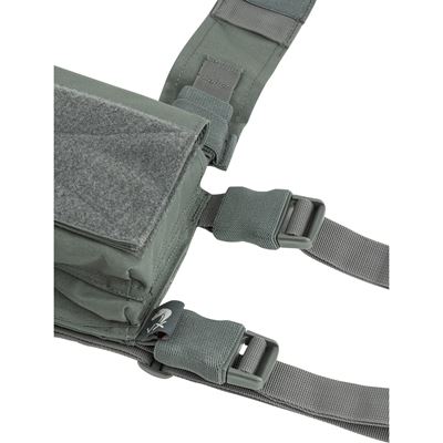 Vesta taktická CHEST RIG VX BUCKLE Titanium ŠEDÁ