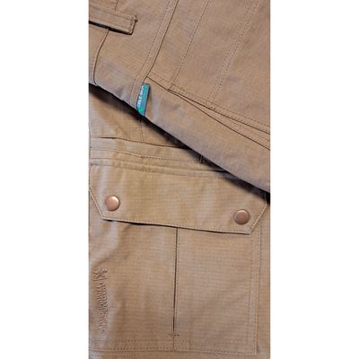 Kraťasy pánské ŠORTKY LAGEN Smile Skin Strong hnědé WARMPEACE W-4266 2