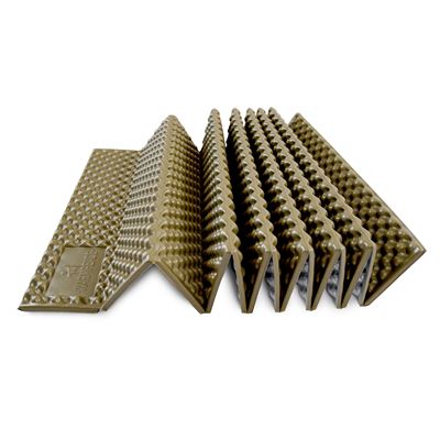 Karimatka skládací pěnová CIRRUS Regular khaki/alu s obalem