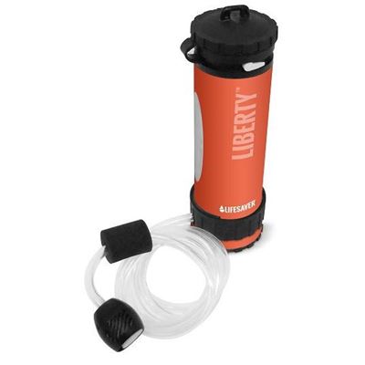 Láhev filtrační LIFESAVER LIBERTY ORANŽOVÁ