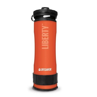 Láhev filtrační LIFESAVER LIBERTY ORANŽOVÁ