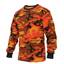 Triko s dlouhým rukávem ORANGE CAMO