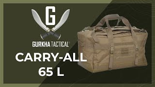 Youtube - Cestovní taška GURKHA CARRY-ALL 65 L - Military Range