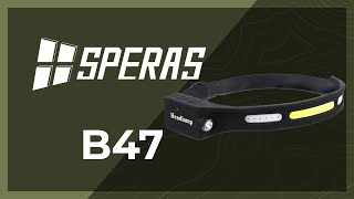 Youtube - Pracovní čelové svítilny SPERAS B47 - Military Range