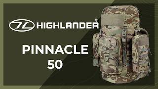 Youtube - Batoh HIGHLANDER PINNACLE 50 - Military Range