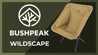 Youtube - Skládací židle BUSHPEAK WILDSCAPE - Military Range