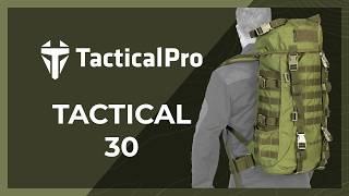 Youtube - EDC batoh TACTICAL 30 od značky TACTICAL PRO - Military Range