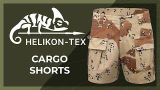 Youtube - Kraťasy HELIKON CARGO rip-stop stretch - Military Range