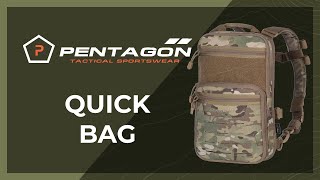 Youtube - Batoh PENTAGON QUICK BAG - Military Range