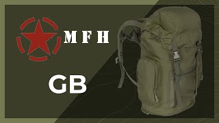 Youtube - Batoh MFH britský typ 30 L - Military Range