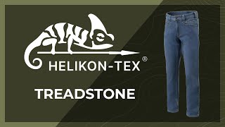 Youtube - Kalhoty HELIKON TREADSTONE JEANS DuraDenim - Military Range