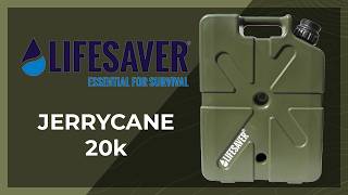 Youtube - Filtrační kanystr LIFESAVER JERRYCANE 20k - Military Range