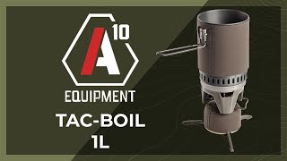 Youtube - Vařič plynový A10 EQUIPMENT TAC-BOIL 1 L - Military Range